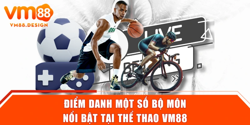 Điểm danh một số bộ môn nổi bật tại thể thao VM88